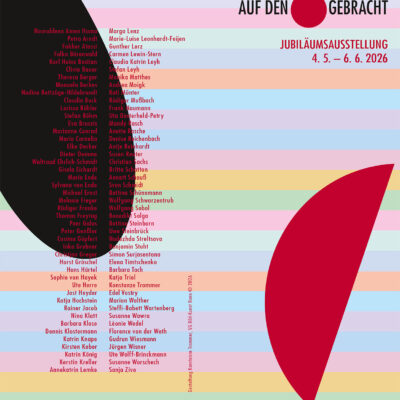 <b>04.05.-06.06.2026</b> AUF DEN PUNKT GEBRACHT <i>VBKTh-Jubiläumsausstellung Erfurt</i>
